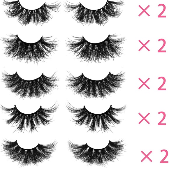 25 MM Mink Reusable Strip Lashes - Picture 14 of 14